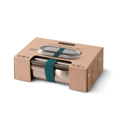 Logotrade profilprodukter bild: Black+Blum Lunchlåda i rostfritt stål, stor