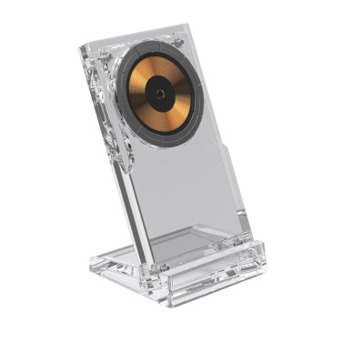 Logotrade reklamprodukter bild: Magcharge 15W magnetiskt trådlöst laddningsstativ