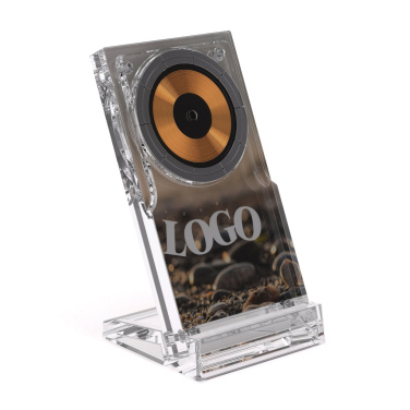 Logotrade reklamprodukter bild: Magcharge 15W magnetiskt trådlöst laddningsstativ