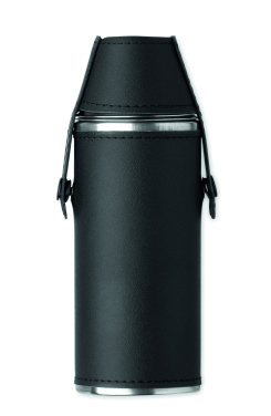 Logotrade reklamprodukter bild: Flaska med snapsglas