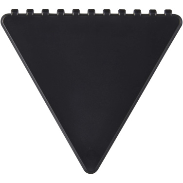 Logotrade reklamprodukter bild: Frosty triangular recycled plastic ice scraper