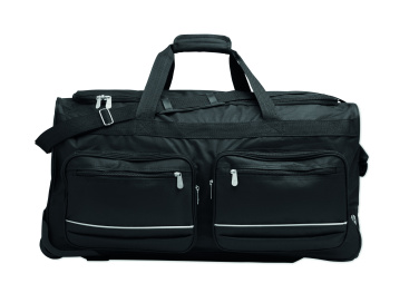 Logotrade profilreklam bild: Duffelbag Trolley 600D RPET