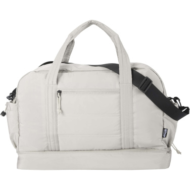 Logotrade presentreklam bild: Puffer duffelväska med isolerad botten av återvunnen GRS, 30 l