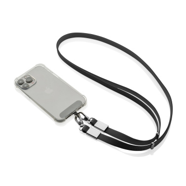 Logotrade profilprodukter bild: Nivo Crossbody lanyard i RCS återvunnen PET