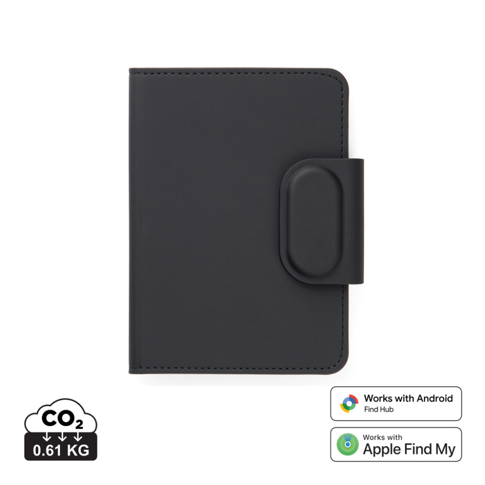 Logotrade profilreklam bild: VINGA Baltimore RCS Passport Cover With Finder Dual
