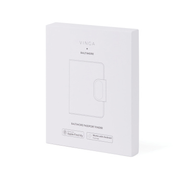 Logotrade reklamprodukter bild: VINGA Baltimore RCS Passport Cover With Finder Dual