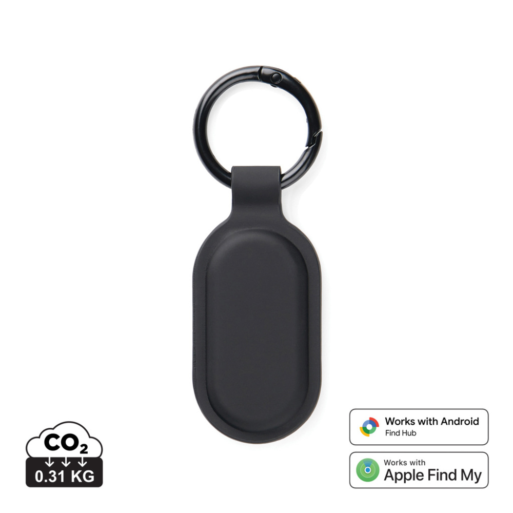 Logotrade reklamprodukter bild: VINGA Baltimore RCS Key tag With Finder Dual