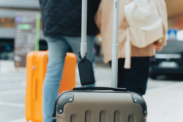 Logotrade presentreklam bild: Globefind Dual RCS bagagetagg med global spårning